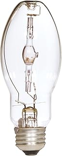 Satco Satco S5858 4200K 100-Watt Clear Pulse Star Universal Mount Medium Base ED17 Metal Halide Lamp  - Image 1