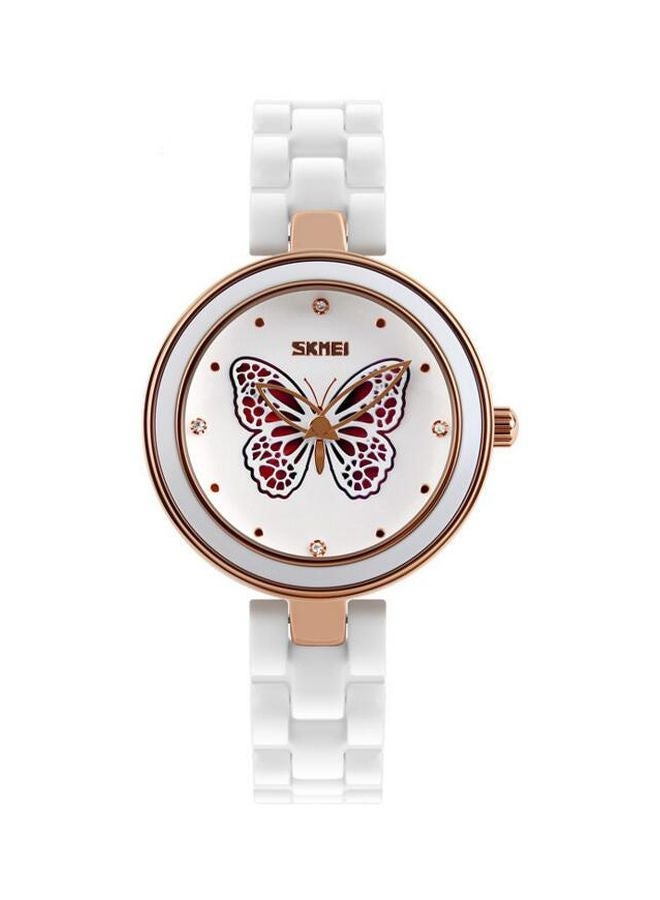 NIBEMINENT women Ceramic Analog Quartz Watch 9131 - Image 1