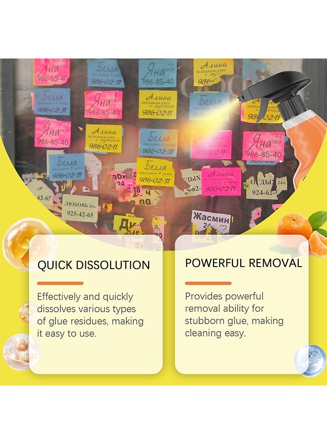 Jakehoe Goo & Adhesive Remover, Glue Remover Spray, Adhesive Remover For Cars, Glue Removal Liquid Tape Remover Sticker Lifter, Safe Adhesive Remover Multifunctional Glue Remover For Car Interiors Removes Residue Labels Decals, 120ML - Image 4