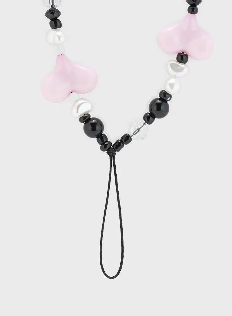 PIECES Beaded Necklace