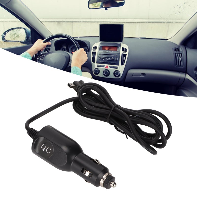 شاحن سيارة GPS: كابل PVC بطول 1.5 متر - حماية أمان متعددة - توصيل وتشغيل - بديل لأجهزة الملاحة TomTom XL One للاستخدام في المركبات - Image 3