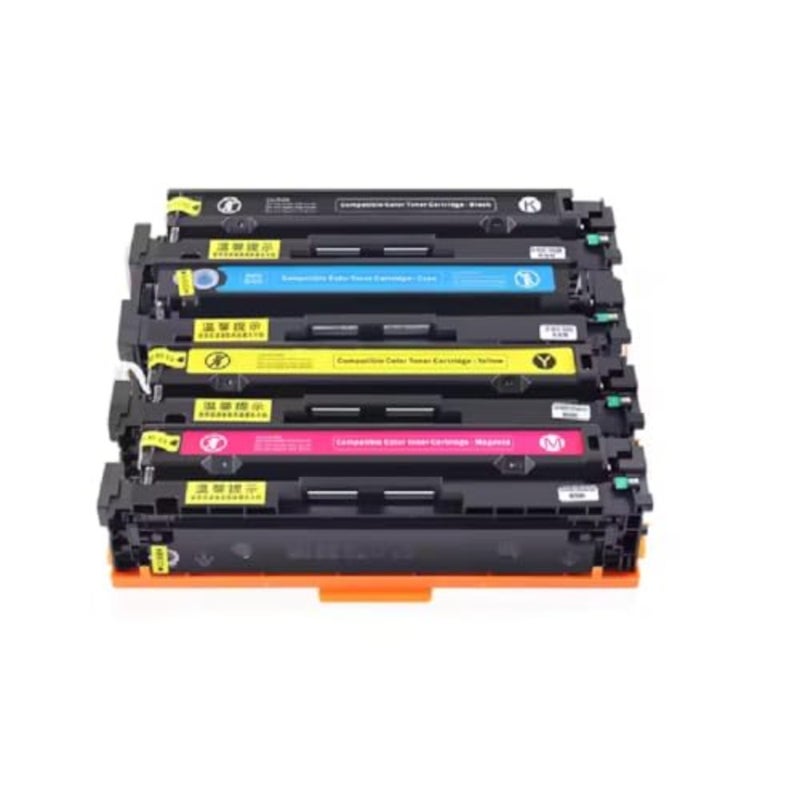 مجموعة التحرير والسرد الكاملة 201A خرطوشة الحبر المتوافقة هذه مناسبة للطابعة HP Color LaserJet Pro M252، Color LaserJet Pro MFP M277fn، Color LaserJet Pro MFP M277fdw CF400A CF401A CF402A CF403A - Image 3