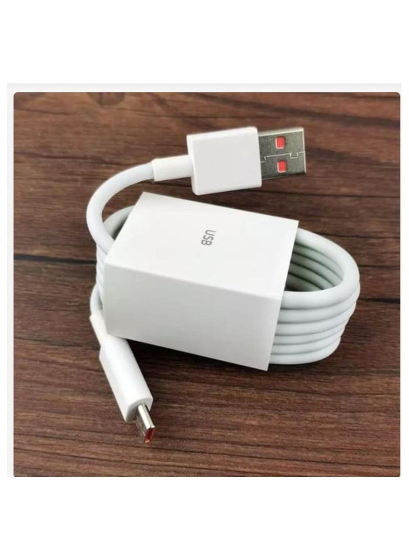 Generic - Xiaomi Mi 11 Charger 55W GaN Charger Adapter Quick Fast Charging Turbo Charge With 6A Type-C Cable For Xiaomi 11 /10 / 10 Lite Redmi Note 9 Pro 10 K40 30 Pro - Image 1