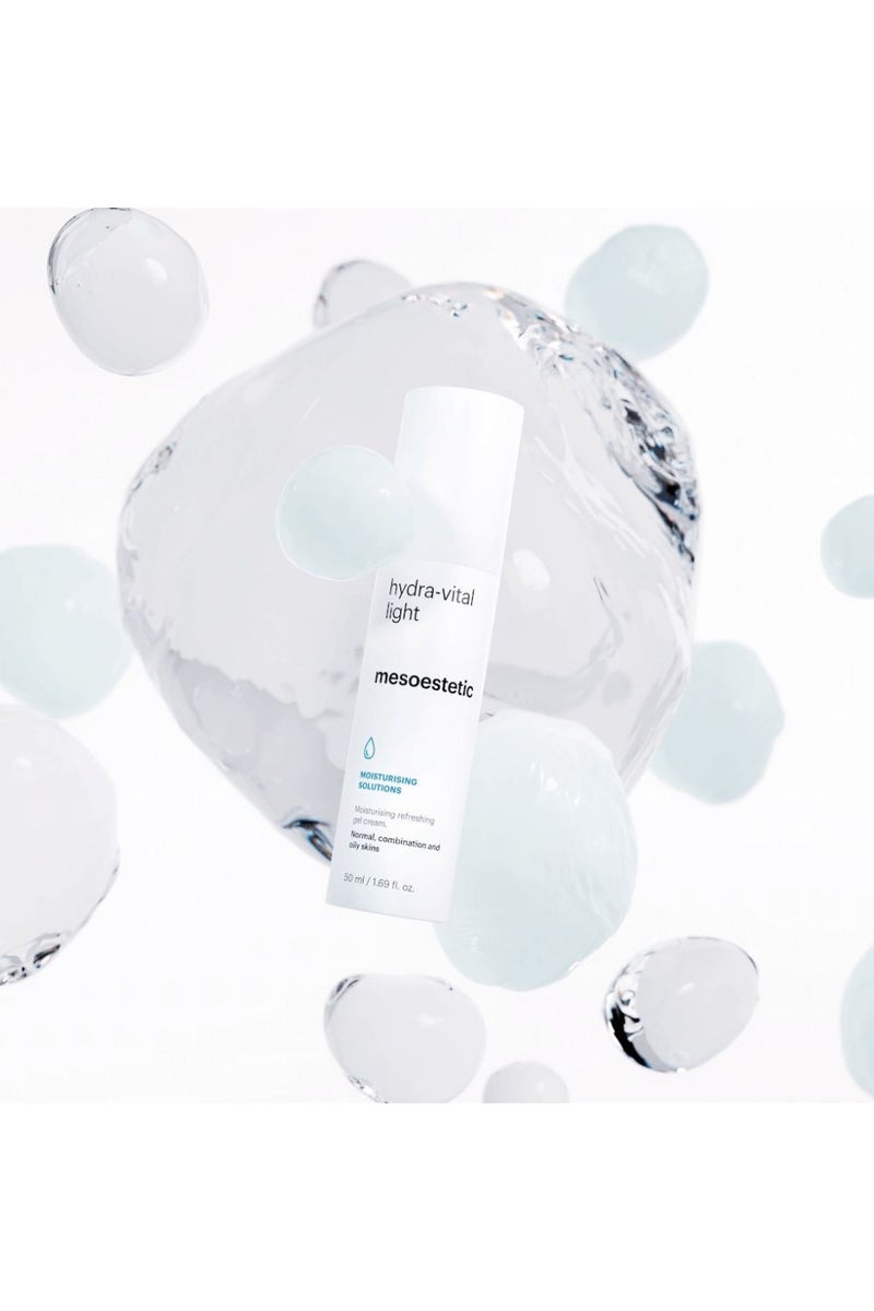 Mesoestetic Hydra-Vital Light Moisturizing Refreshing Gel Cream 50ml - Image 4