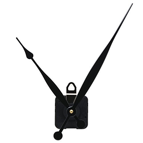 TIKROUND Quartz DIY Wall Clock Movement Mechanisms Battery Powered DIY Repair Parts Replacement with 260 mm/ 10.2 Inch Long Spade Hands,3/10 Inch Maximum Dial Thickness,29/32 Inch Total Shaft Length. - Image 4