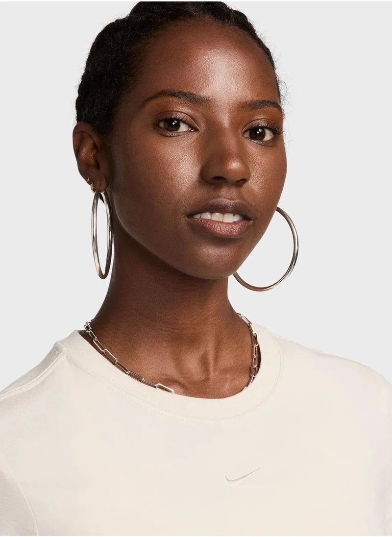 نايكي Nsw Knitted Cropped T-Shirt
