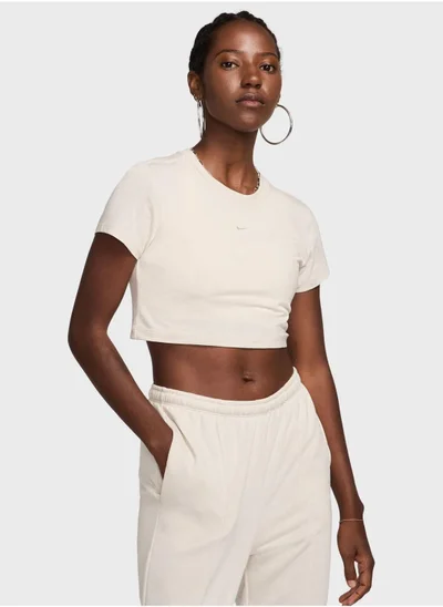 Nike Nsw Knitted Cropped T-Shirt