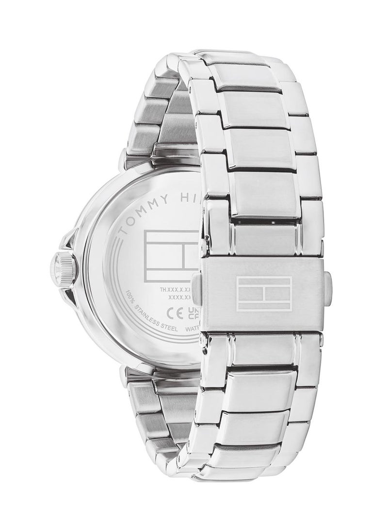 TOMMY HILFIGER TOMMY HILFIGER ROUND ANALOG WOMEN'S SILVER CASE WATCH - 1782753  - Image 3