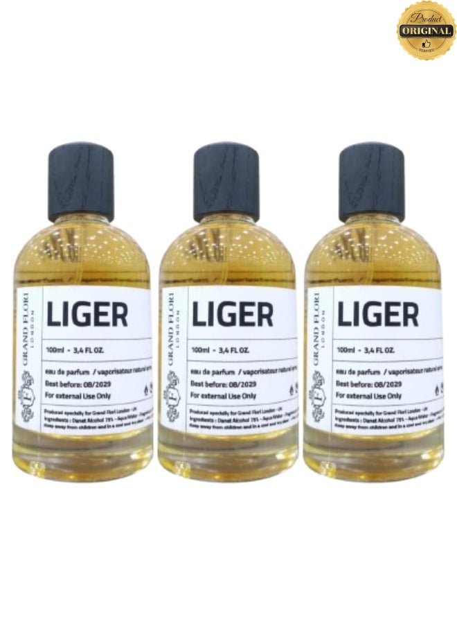 ليجر 3 قطع عطر لايجر 100 مل - Image 1