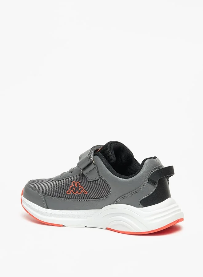 كابا Boys' Colourblock Walking Shoes with Hook and Loop Closure