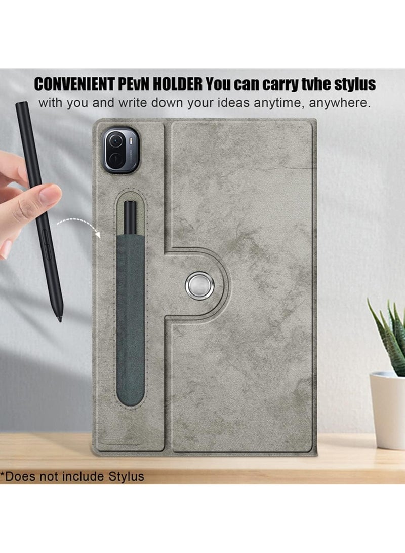 عام حافظة بديلة لـ Xiaomi Mi Pad 5 و Mi Pad 5 Pro، حافظة لوحي من جلد البولي يوريثان مع حامل قلم بحزام مرن، ووظيفة السكون والاستيقاظ التلقائي، حافظة واقية لـ Xiaomi Mi Pad 5 Pro - Image 2