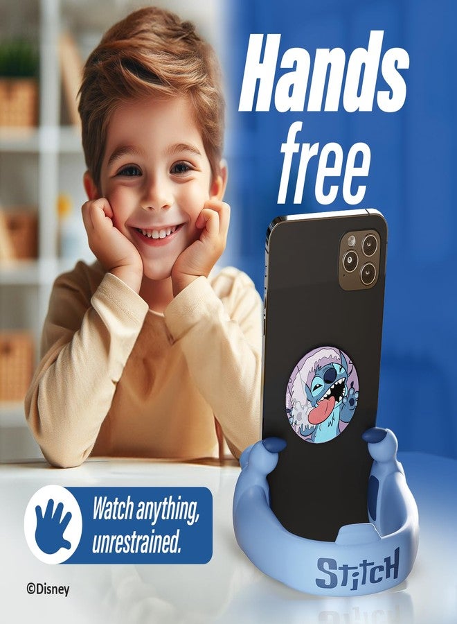 iJoy Disney Stitch Hands Phone Stand for Desk- Stitch Disney Phone Holder Stand for Home/Office/More - Lilo and Stitch Gifts for Girls, Boys, and All Fans of Lilo and Stitch Stuff - Image 2
