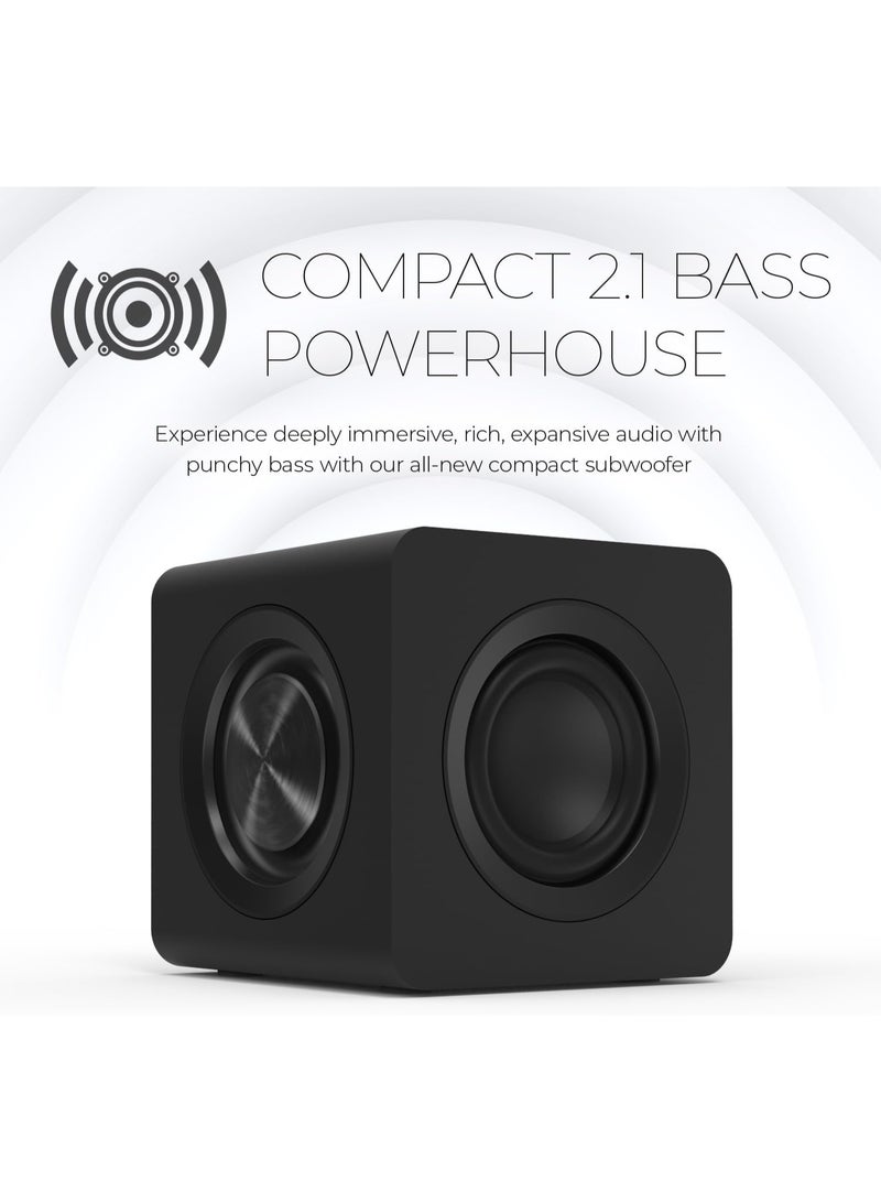 Creative Pebble X Plus 2.1 USB-C Computer Speakers with Subwoofer and Customizable RGB Lighting, Bluetooth 5.3, USB Audio, Up to 15W RMS Power for PC and Mac - Image 5