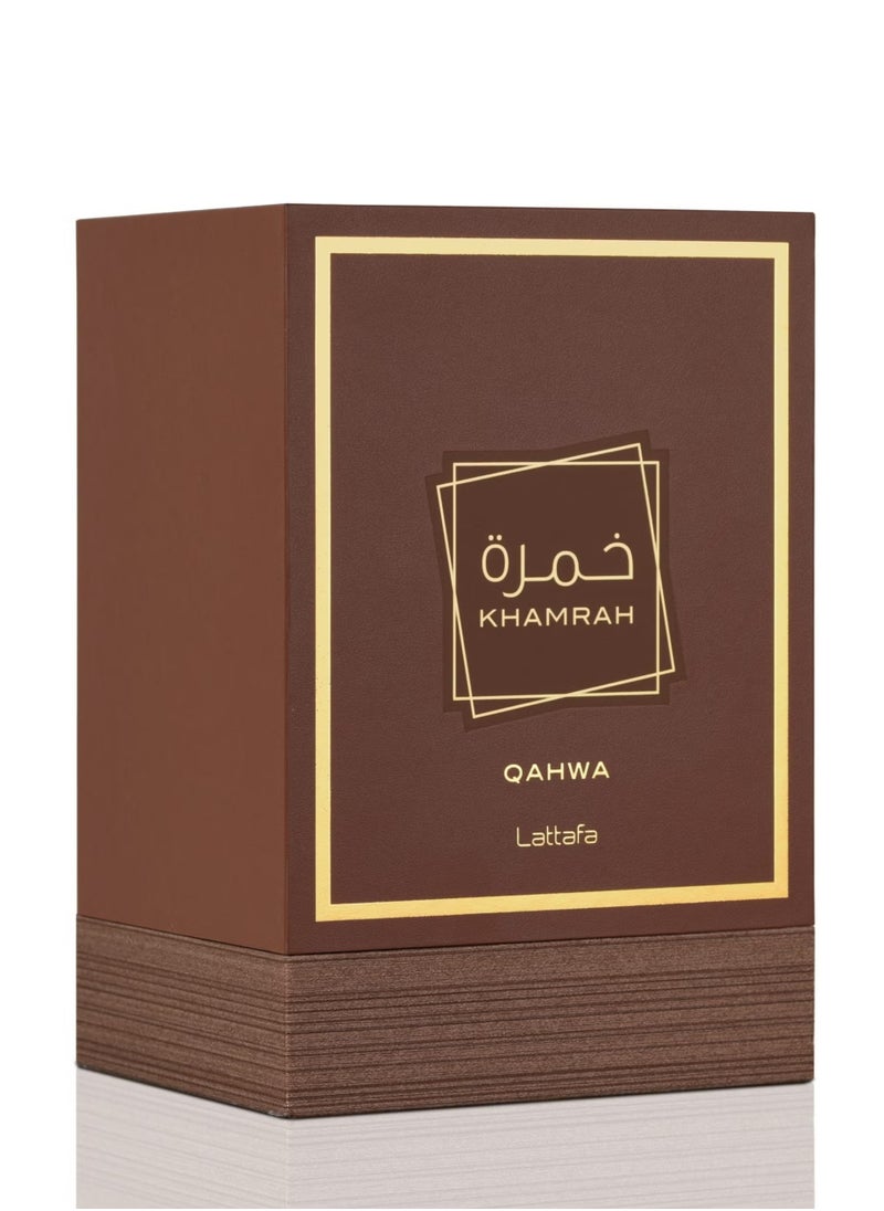 Lattafa KHAMRAH QAHWA EDP 100ML  - Image 3