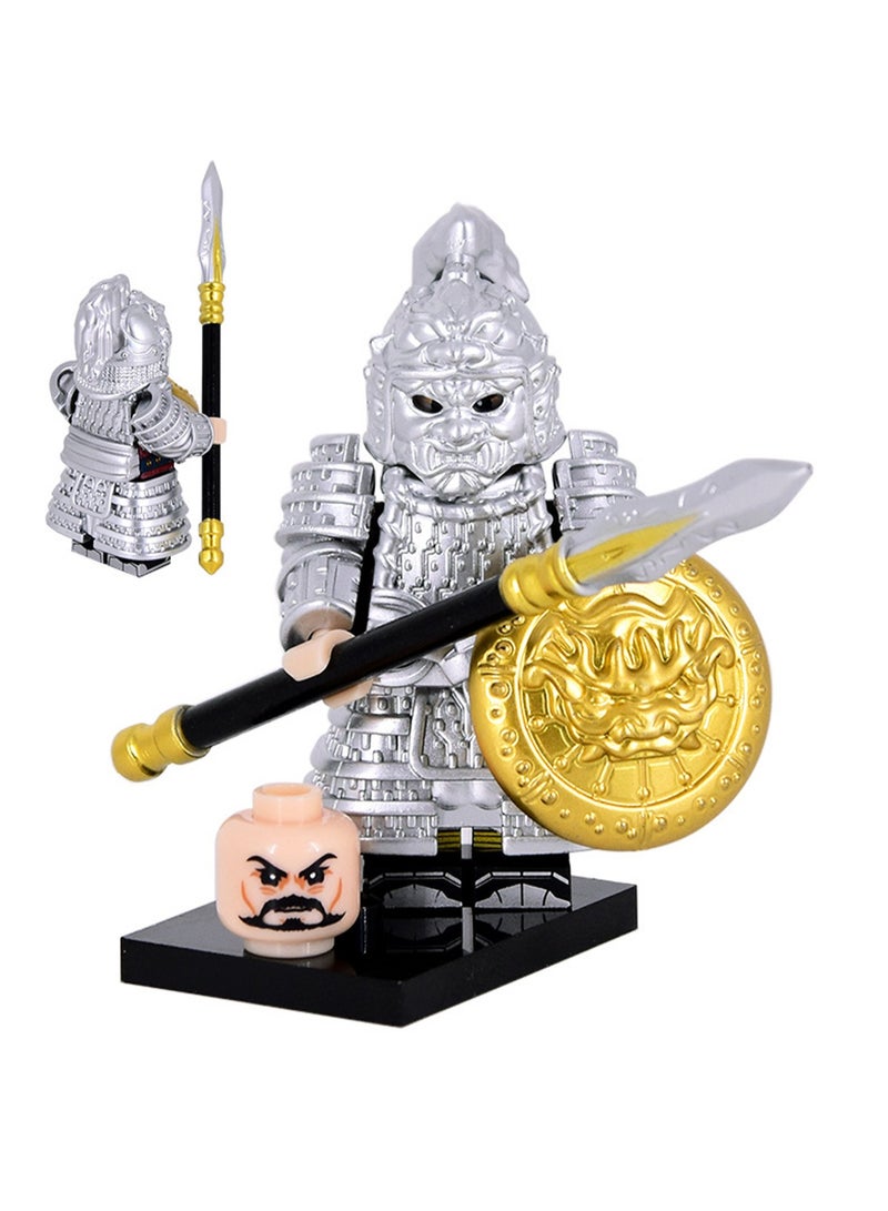 Ancient Chinese Series Soldiers, Shen Ce, Mo Dao, Xuan Jia, 100 Guards, Minifigures, Children's Building Blocks, Toys, Bags  - Image 3
