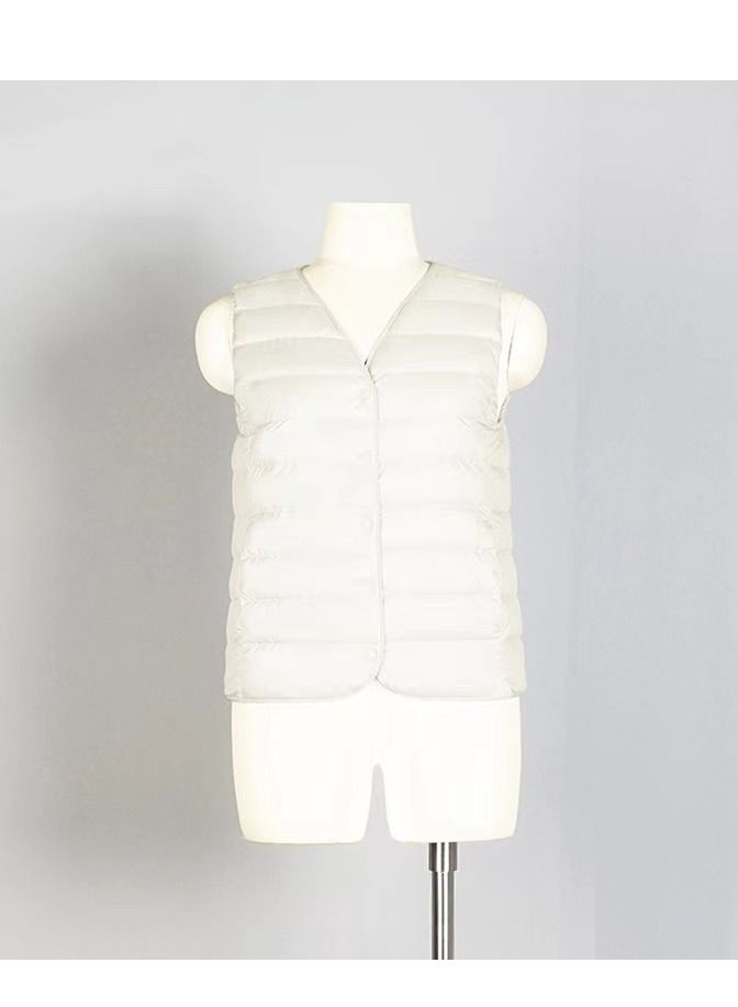Loquat Autumn Winter Women's Fashion Sleeveless Warm Vest 