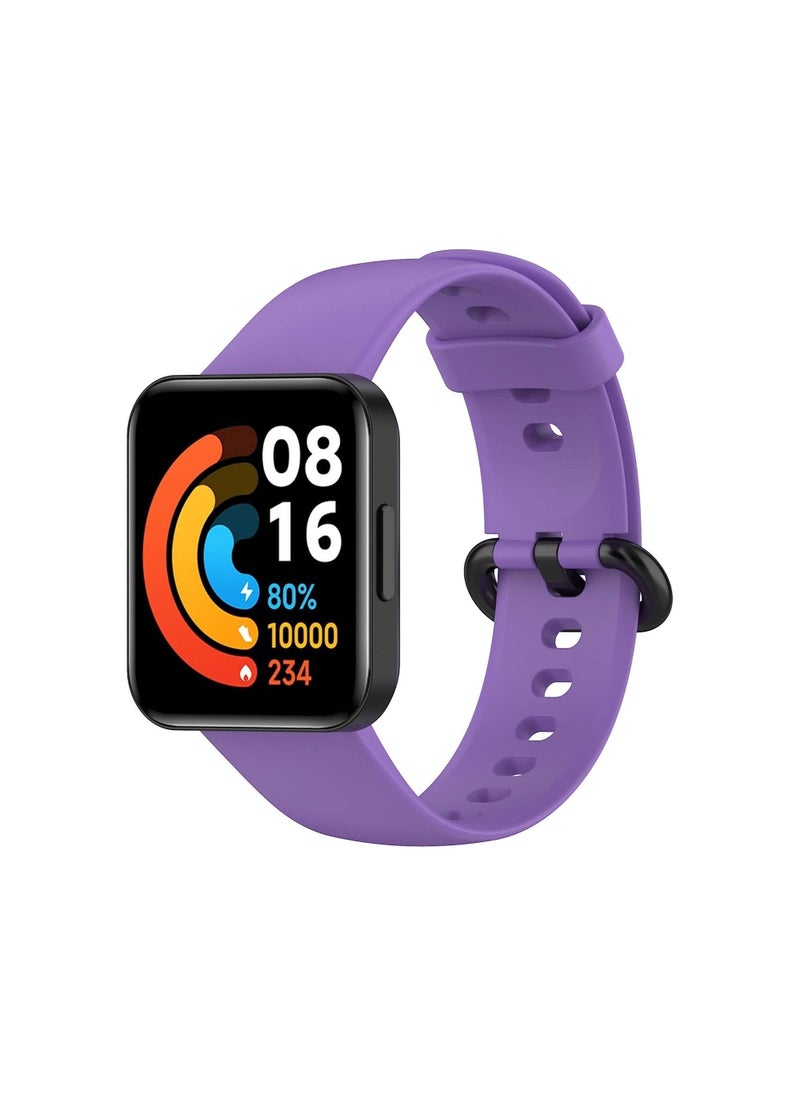 Generic Smart Watch Strap for Xiaomi Mi Watch Lite,Sport Silicone Watch Band Wrist Strap,Replacement Bracelet Wristband Wrist Strap for Xiaomi Mi Watch Lite/Redm  - Image 1
