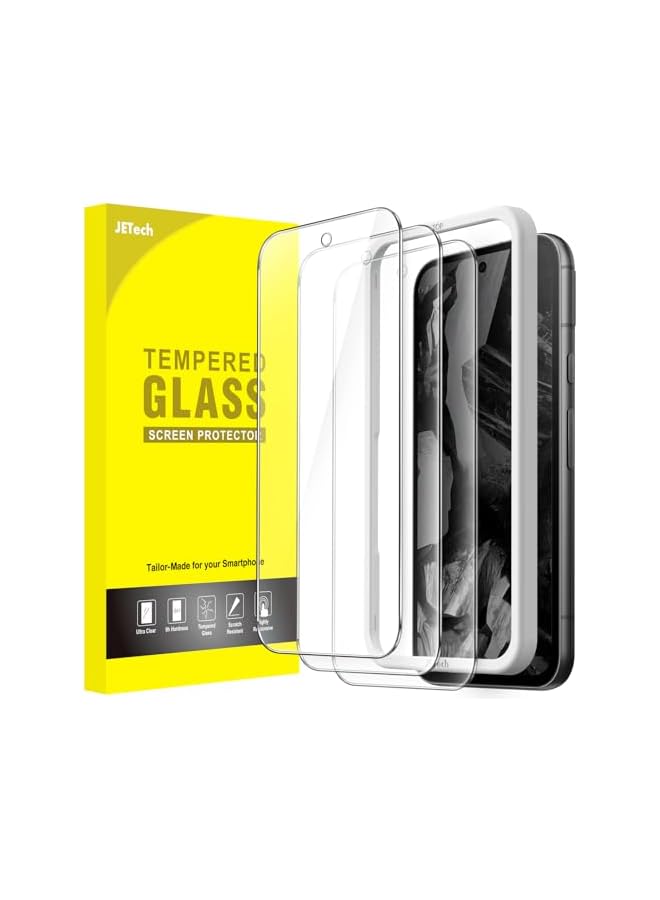 Jetech Designed for Google Pixel 8a 6.1 inch for great protection. Designed with thoughtful 2.5D curved edges, compatible with most phone cases.