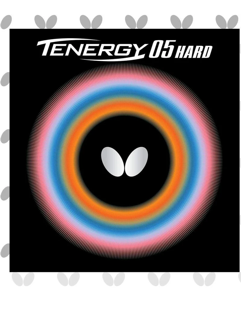 BUTTERFLY Butterfly Tenergy 05 Hard Table Tennis Rubber Red (2.1mm)