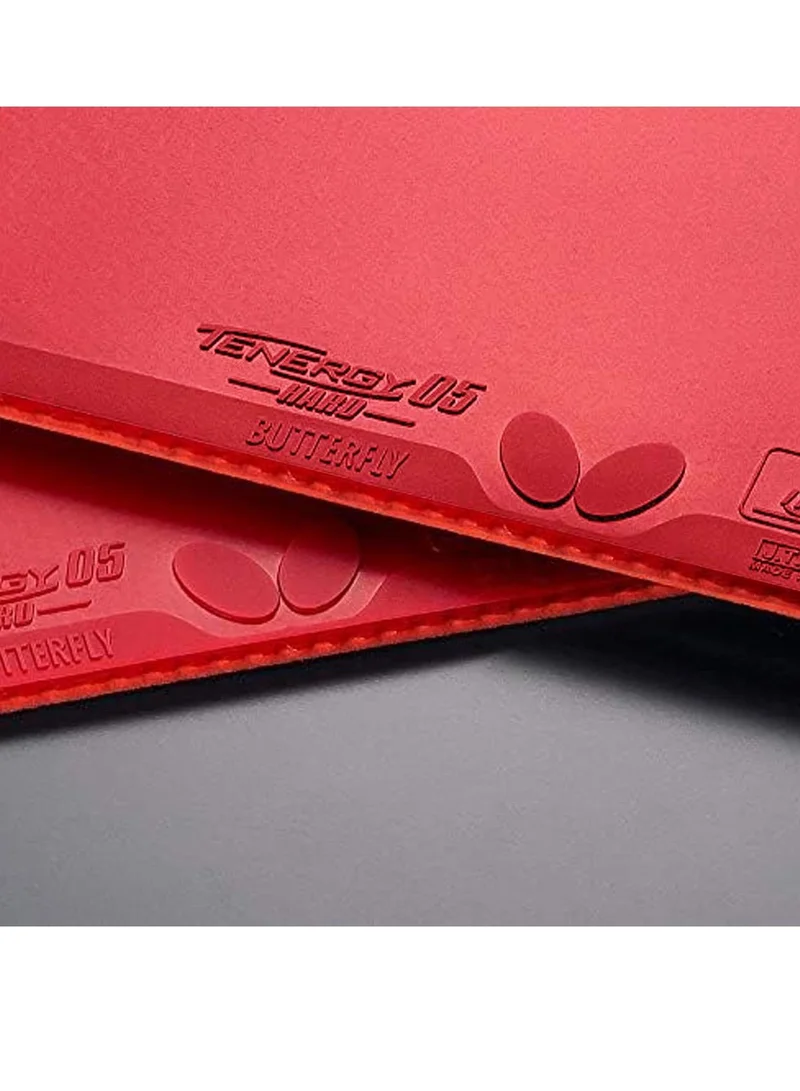 BUTTERFLY Butterfly Tenergy 05 Hard Table Tennis Rubber Red (2.1mm)