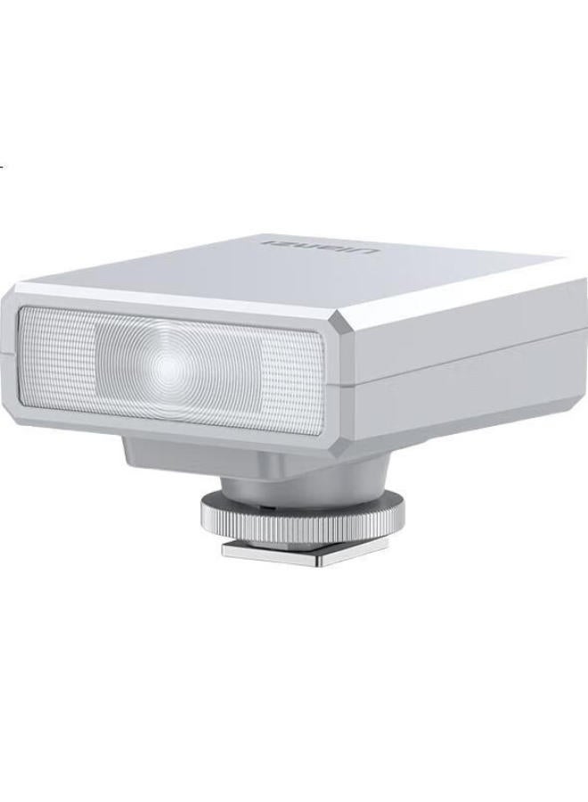 Ulanzi Ulanzi F12 Mini Hot Shoe Flash (White), Sony External Flash, Pocket Light, Photography Fill Light, Portable, Lithium Battery, Universal Type, Canon Hot Shoe Light - Image 2