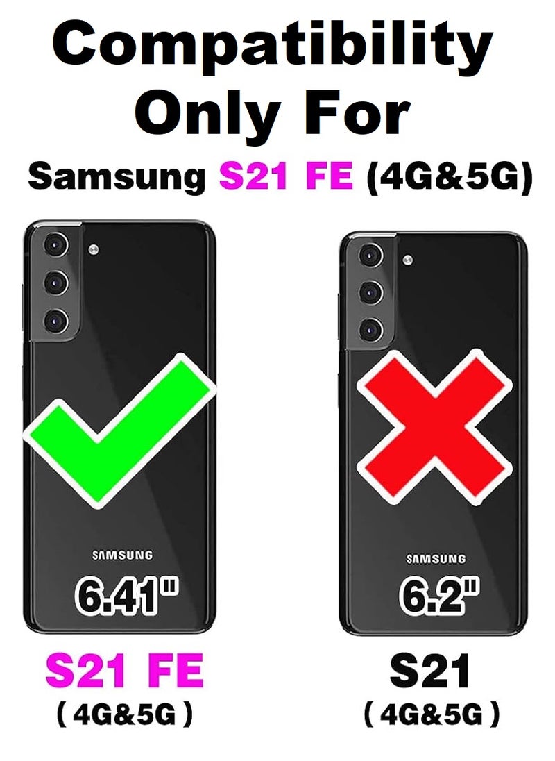 Super Tempered Glass Screen Protector Clear Designed For Samsung Galaxy S21 FE Full Screen Coverage And Bubble Free - Image 3