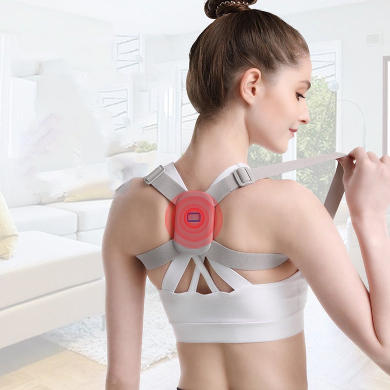 2pcs Smart Hunchback Hunchback Belt Elastic Posture Trainer Fixed Supporter for Men Women - Image 2