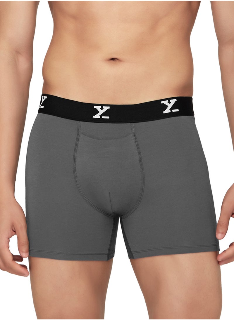 XYXX Pack of 3 men's IntelliSoft Modal Boxer Briefs  - Image 4