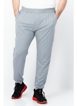 Men Heather Pull On Sweatpants, Heather Grey
