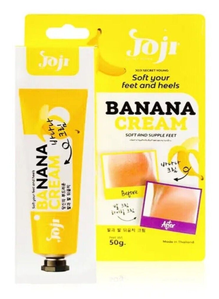 Joji Banana Foot Cream 50g – Deep Moisturizing & Heel Softening - Image 1