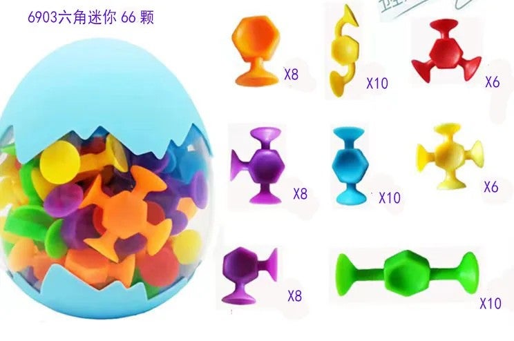 Y&D Creative Assembling Puzzle Blocks Building Sets: DIY Pasting Building Blocks Educational Toy Improve Imagination for Kids - Image 1