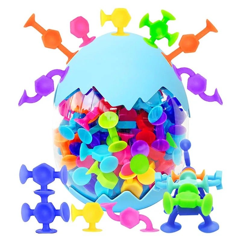 Y&D Creative Assembling Puzzle Blocks Building Sets: DIY Pasting Building Blocks Educational Toy Improve Imagination for Kids - Image 2