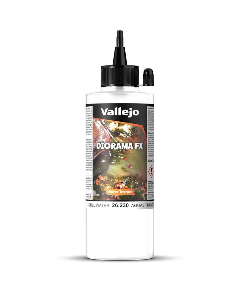 Vallejo - Diorama FX Water Textures | Still Water 200 ml (6.76 fl.oz.) - Image 1