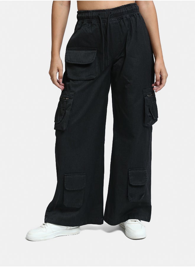 RAVIN - Fashionable Slip On Cargo Pants - Image 1