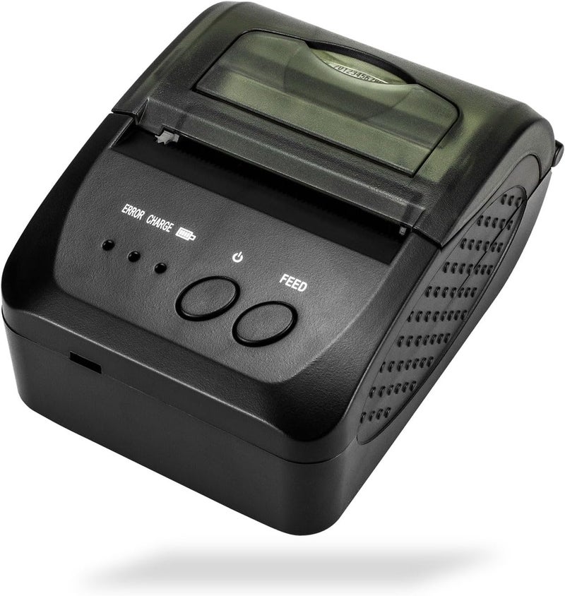 NetumScan Bluetooth wireless thermal receipt printer, 2 inch 58 mm Mini USB POS printer for restaurant retail compatible with Android/iOS/PC/Windows NS1809DD - Image 1