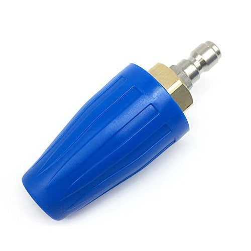 YOKING Turbo Nozzle Pressure Washer Accessories 360° Rotating Spray, 5000 Psi, 5.0 GPM, 1/4 Inch Quick Connect Washer Attachment For Cleaning Brick, Concrete And Vinyl Surfaces(Ceramic Orifice 4.5) - Image 1