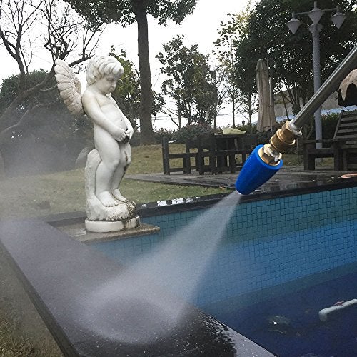 YOKING Turbo Nozzle Pressure Washer Accessories 360° Rotating Spray, 5000 Psi, 5.0 GPM, 1/4 Inch Quick Connect Washer Attachment For Cleaning Brick, Concrete And Vinyl Surfaces(Ceramic Orifice 4.5) - Image 5