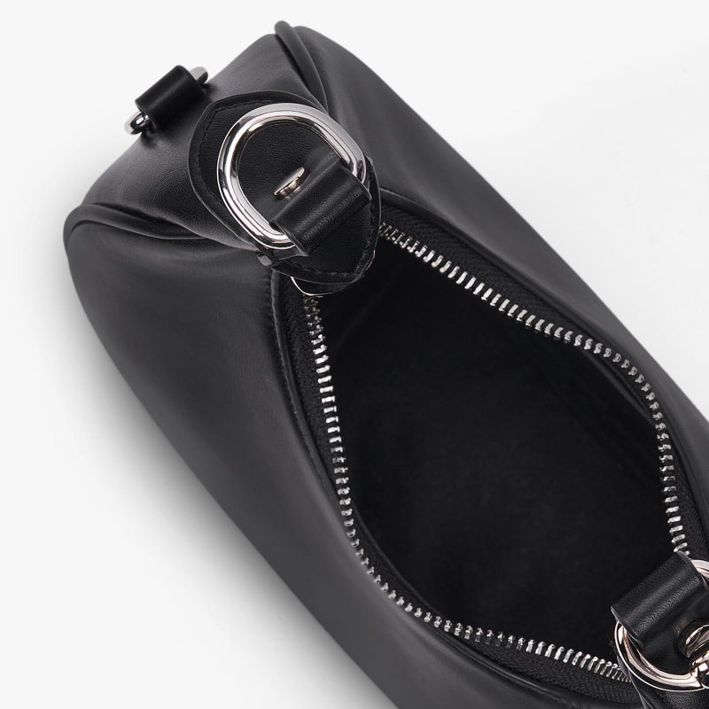 Lushandy Soft Leather Crescent Bag Small Shoulder Bag with Cherry Luna Bag 3-in-1 Clutch Purse Designer Hobo Tote Handbag - Image 5