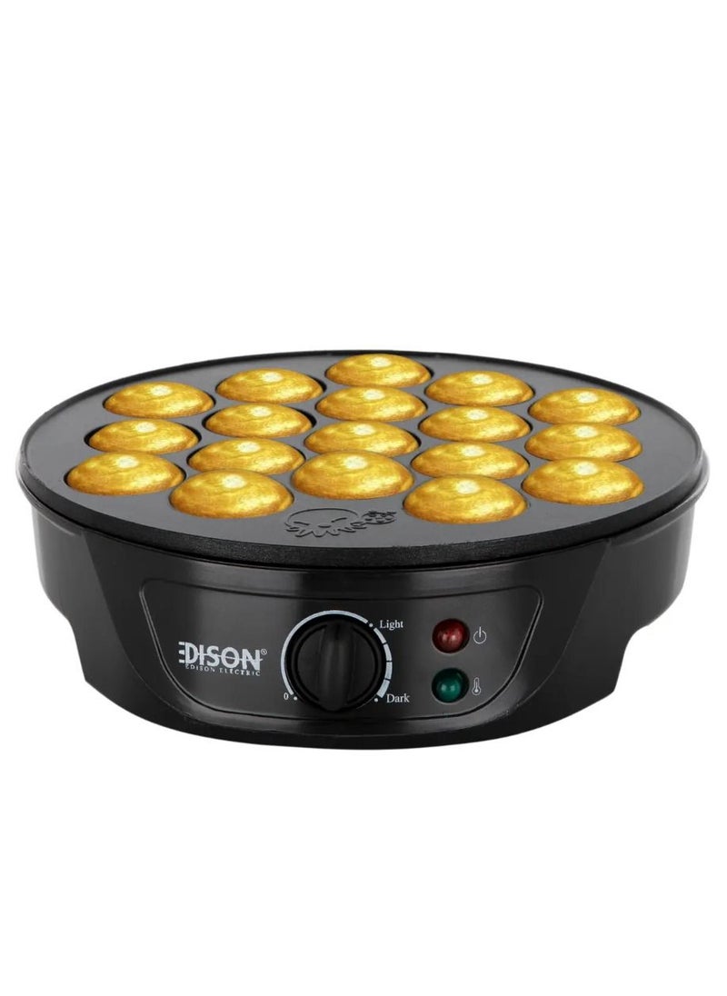 EDISON Pop Cake Maker Black 18 Eye Small 750W  - Image 4
