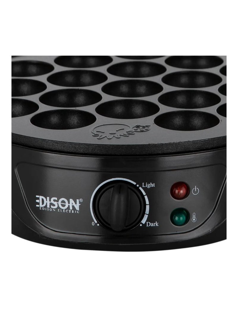 EDISON Pop Cake Maker Black 18 Eye Small 750W  - Image 2