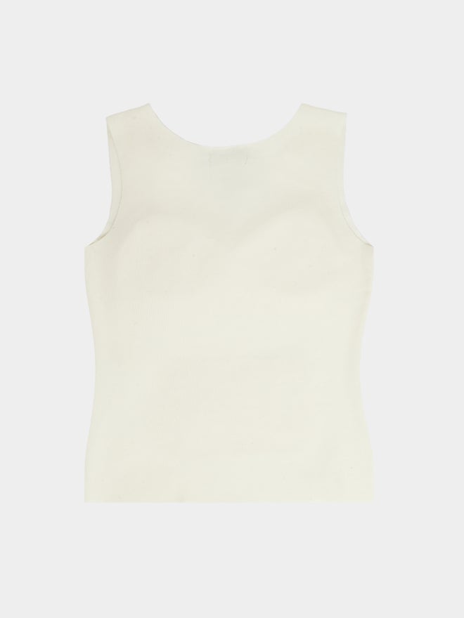 Styli Teen Girls Knit Vest with Pads - Image 3