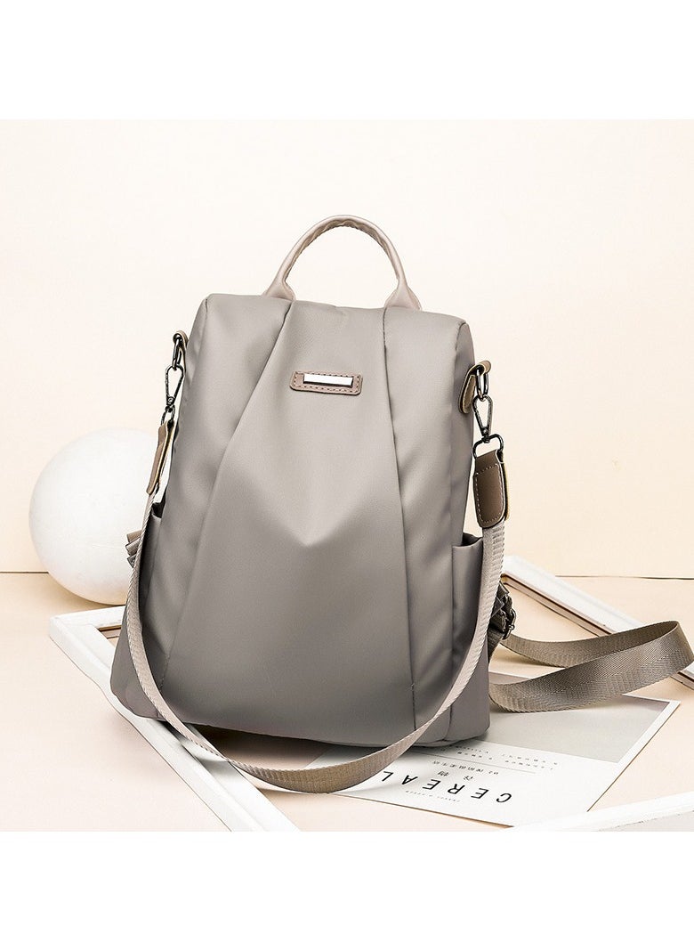 Mark Fairwhale New Korean Casual Versatile Contrasting Color Backpack  - Image 1
