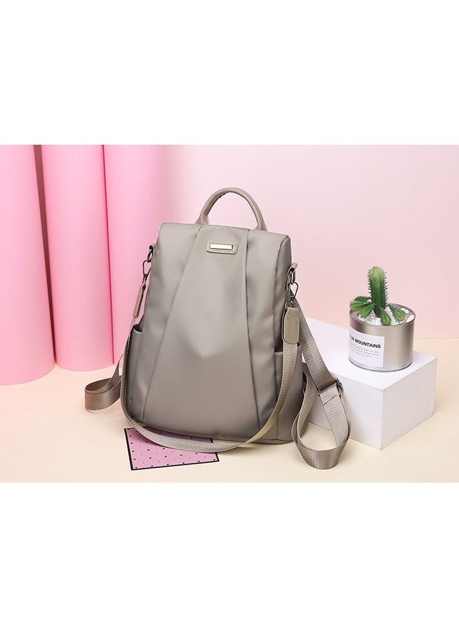 Mark Fairwhale New Korean Casual Versatile Contrasting Color Backpack  - Image 2