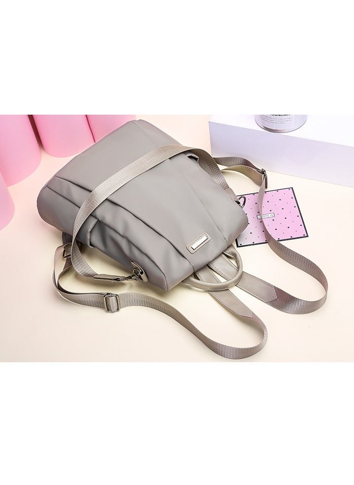 Mark Fairwhale New Korean Casual Versatile Contrasting Color Backpack  - Image 3