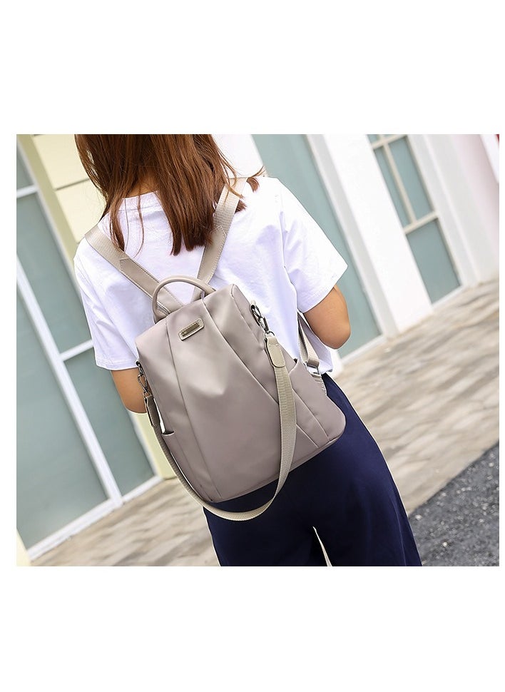 Mark Fairwhale New Korean Casual Versatile Contrasting Color Backpack  - Image 4