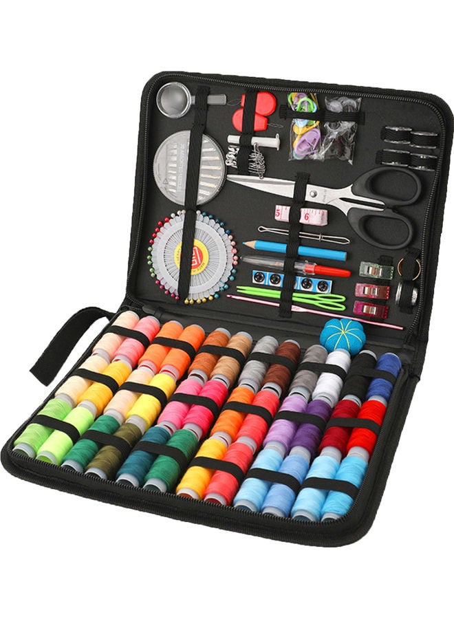 NIBEMINENT 230-Piece Sewing Kit With Carry Case Multicolour - Image 1