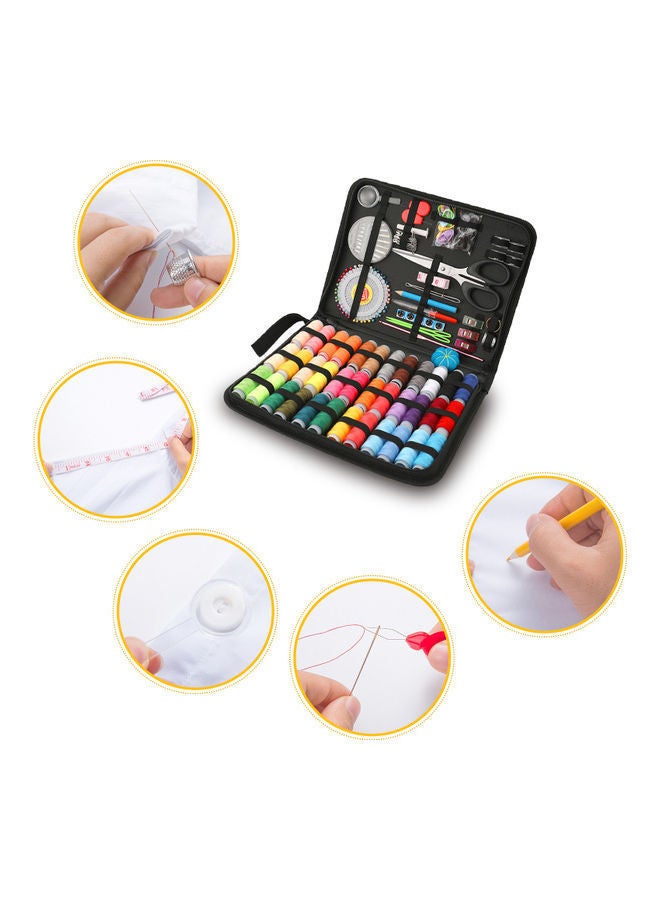 NIBEMINENT 230-Piece Sewing Kit With Carry Case Multicolour - Image 4