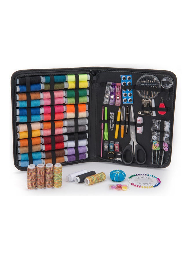 NIBEMINENT 230-Piece Sewing Kit With Carry Case Multicolour - Image 5