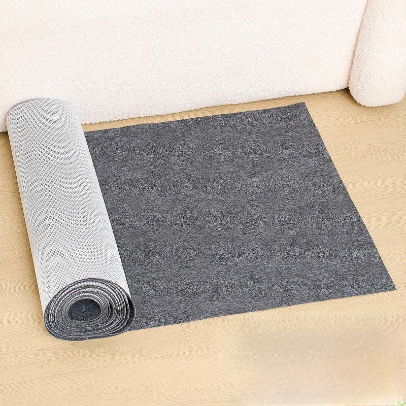 Drydiet Gray Boat Carpet, Marine Carpet Marine Grade Mat for Boats with Waterproof for Outdoor Deck Patio Porch Garage Kitchens Bathroom Outdoor Area Rug Runner Non-Slide Porch Rug(2 x 9.8 ft) - Image 1