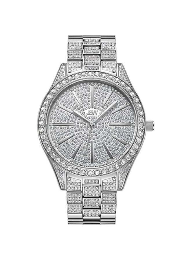 JBW Cristal 0.12 ctw Diamond Stainless Steel Women's Watch - J6346C - Image 1